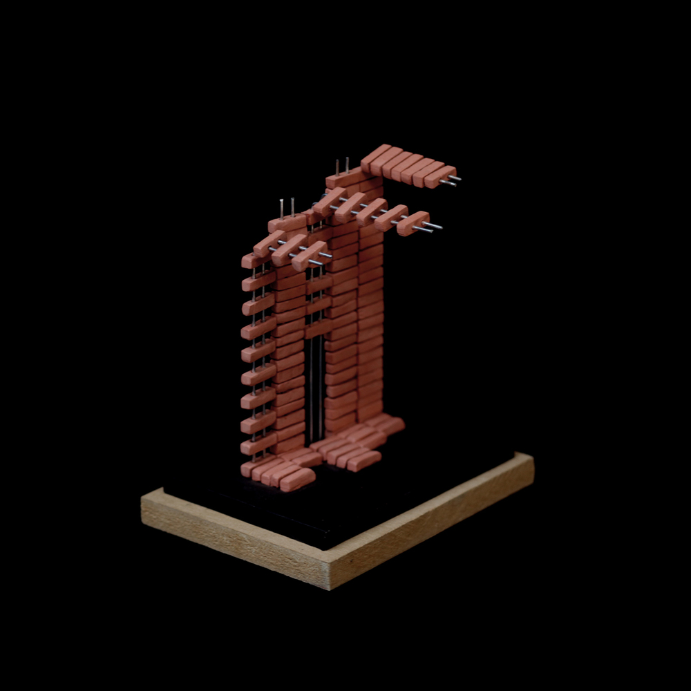 1200 片红砖构建的冥想小教堂-32