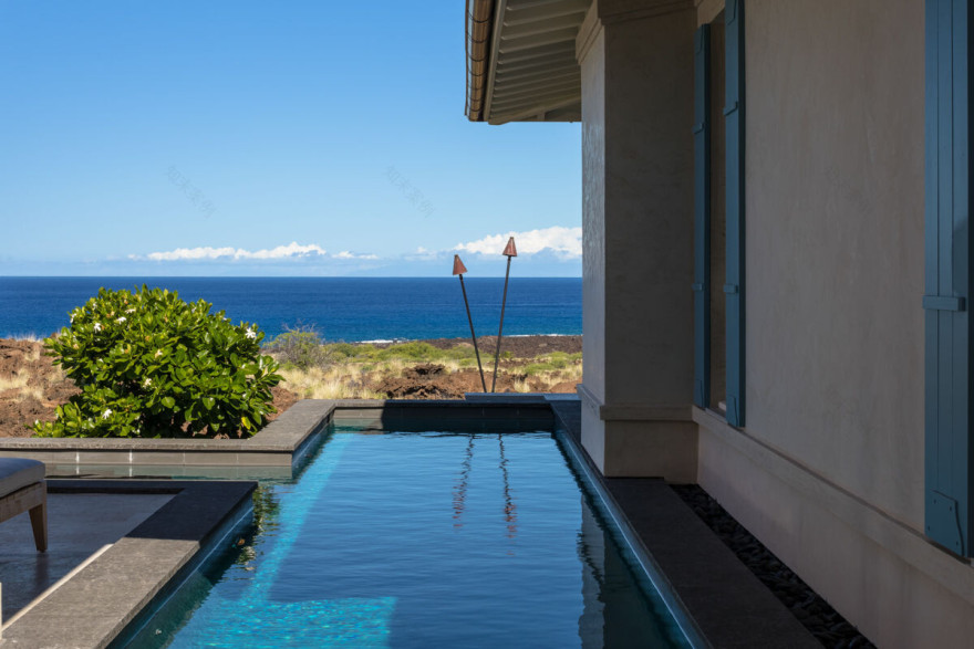 海岛度假胜地 | 美国夏威夷传统庄园建筑-25