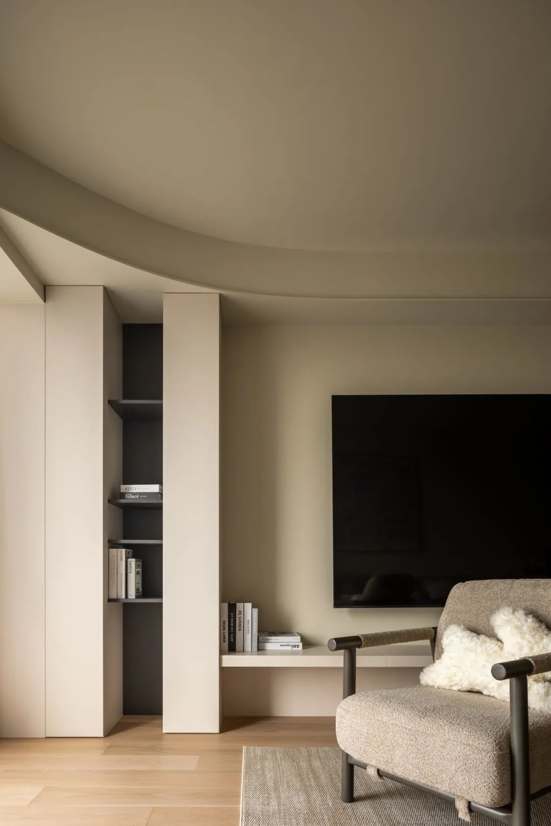 实景作品|梅花山庄168㎡异形空间变通透婚房！-84