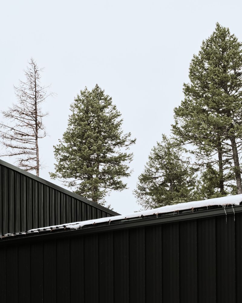 冰川纵横交错山脉灵感度假屋设计丨美国蒙大拿丨蒙大拿州建筑师卡文  科斯特洛,牧场矿山-7