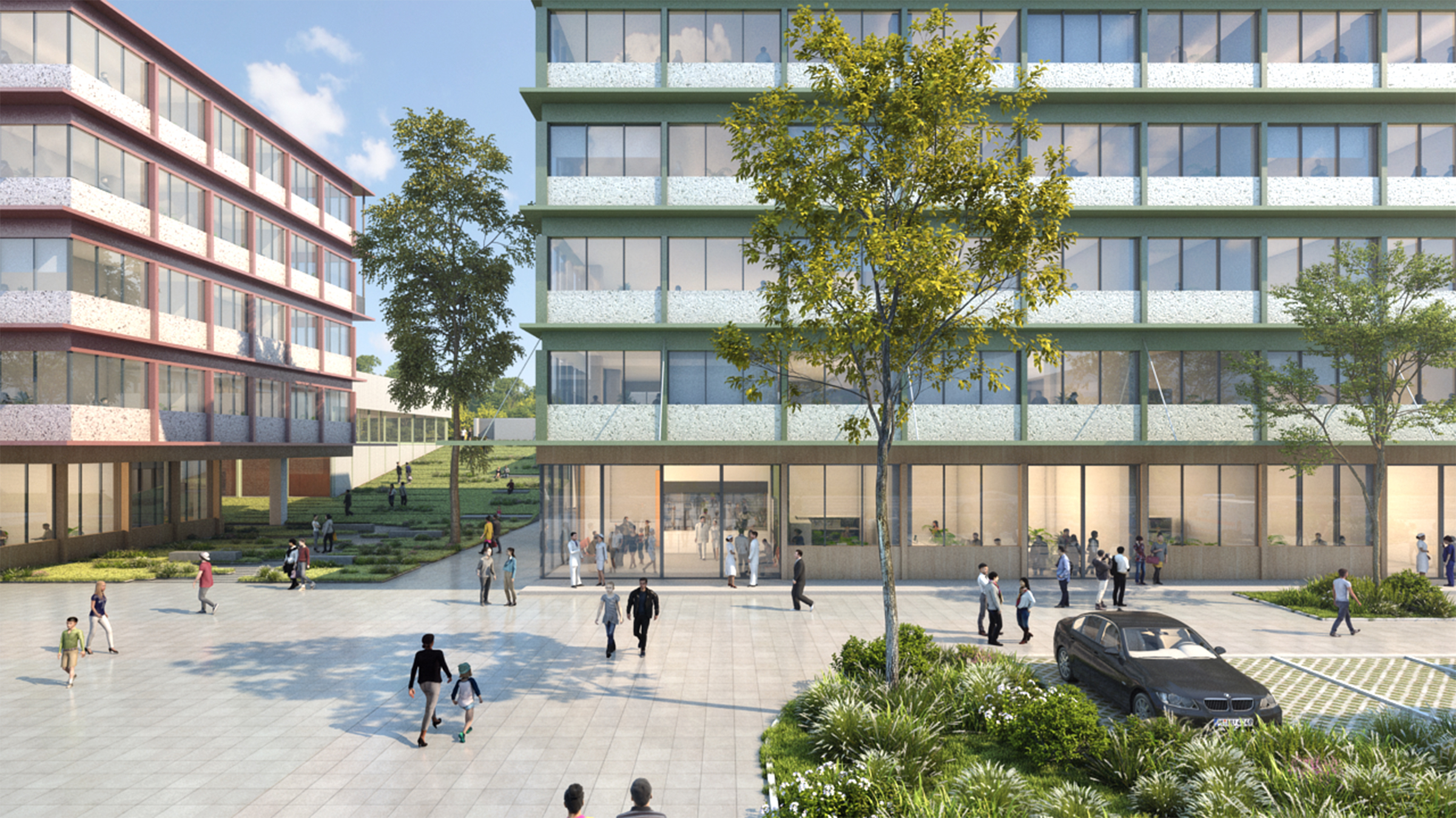 入围方案 | 重庆香炉山社区卫生服务中心及养老中心建筑丨天大设计院+梓集fabersociety-26