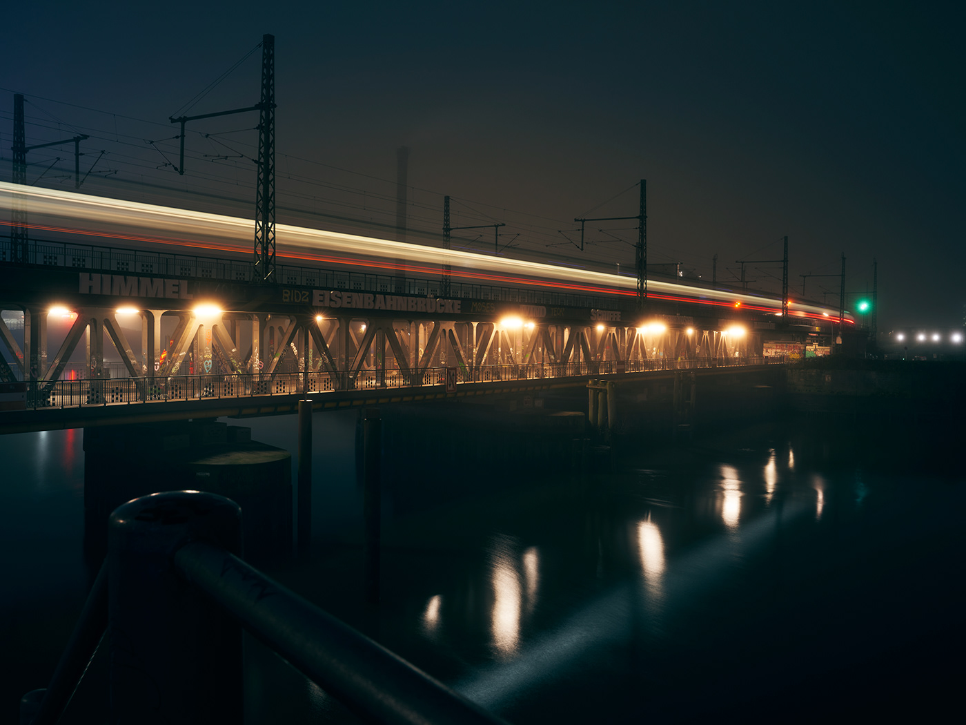 德国汉堡夜间光影建筑设计-8