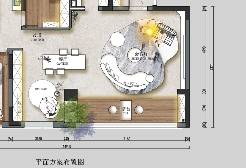 重庆大平层室内设计丨中国重庆-5