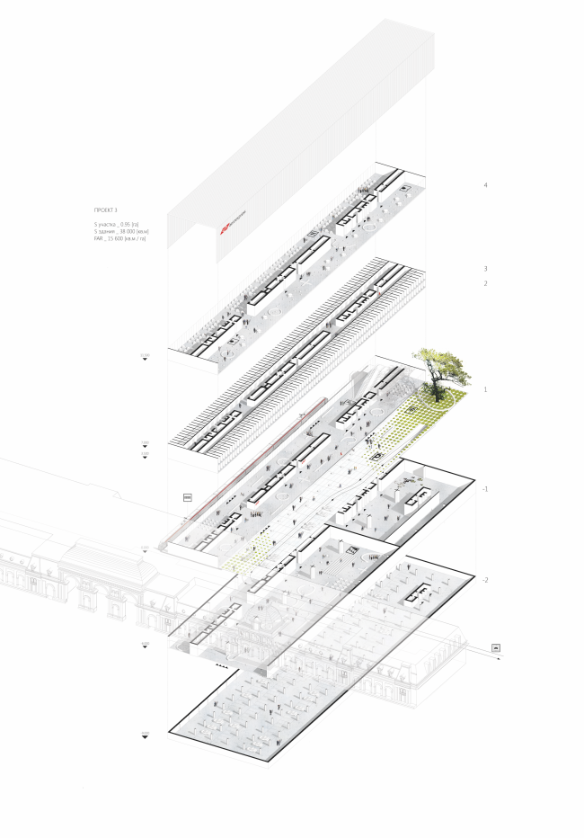 “Paveletskaya”换乘枢纽项目丨俄罗斯莫斯科丨WALL建筑事务所-32