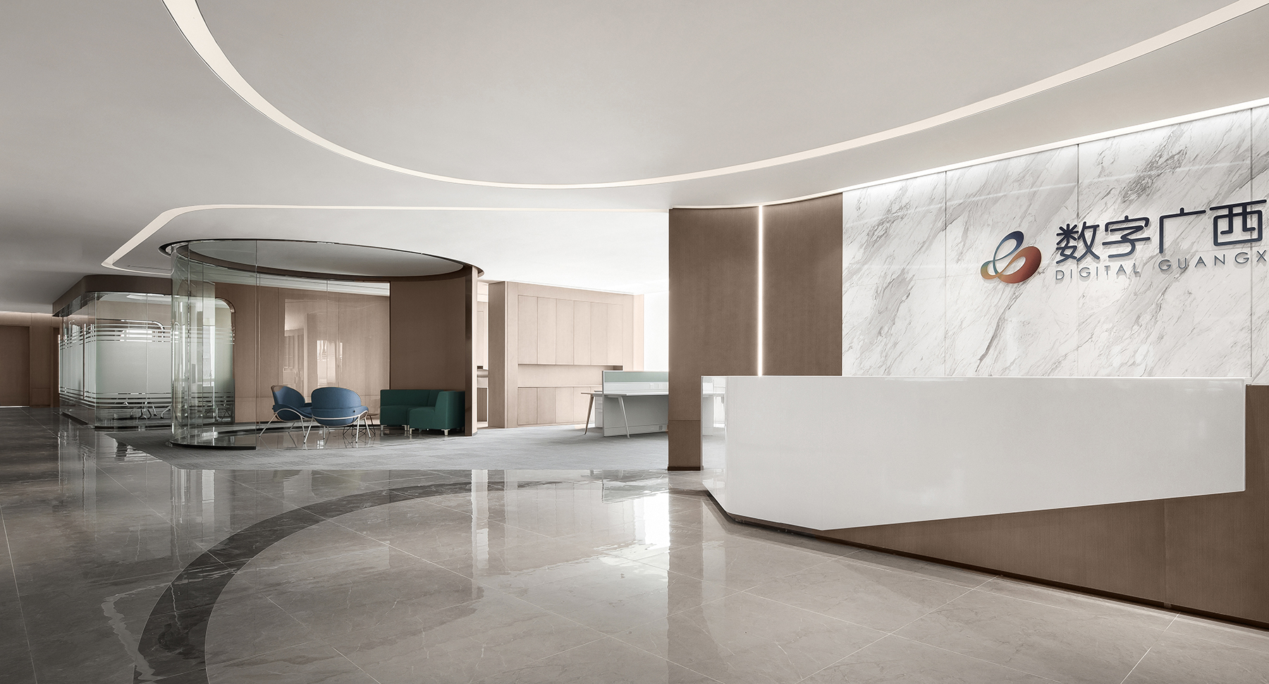 数字广西集团办公室丨中国南宁丨深圳太合南方建筑室内设计事务所-24