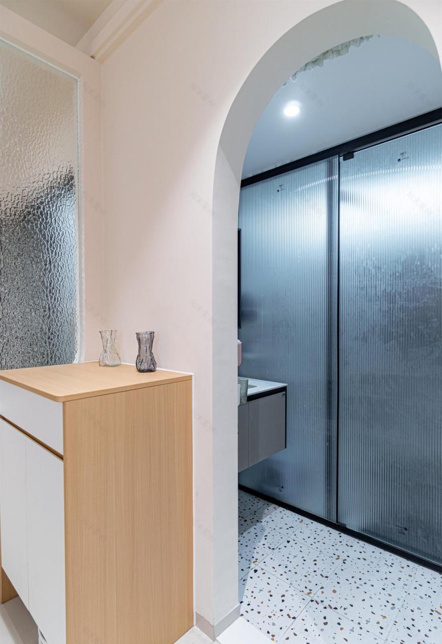 94㎡现代原木风三居室设计-59