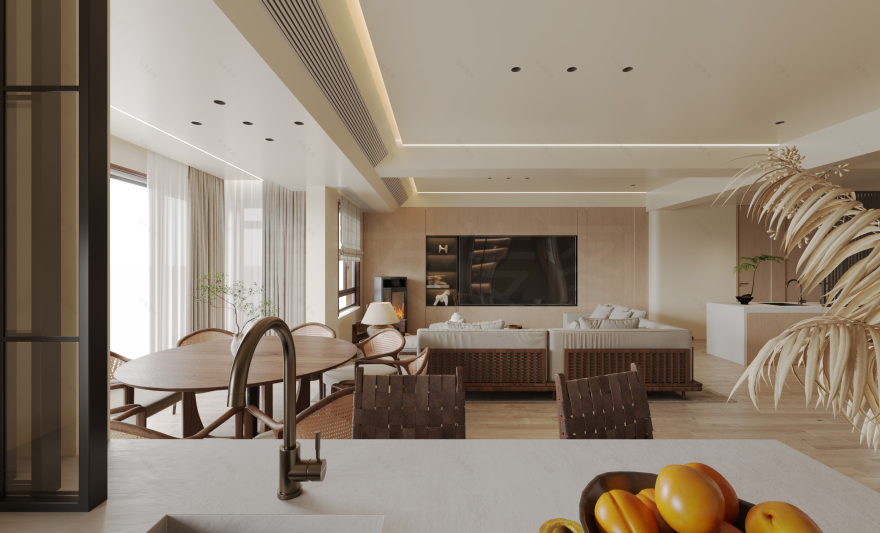 《木隐山居》·原木风空间的禅意栖居提案-12