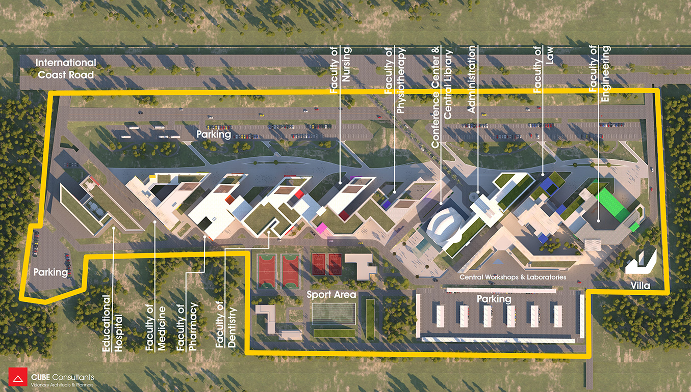 地中海大学项目丨埃及丨CUBE Consultants-26