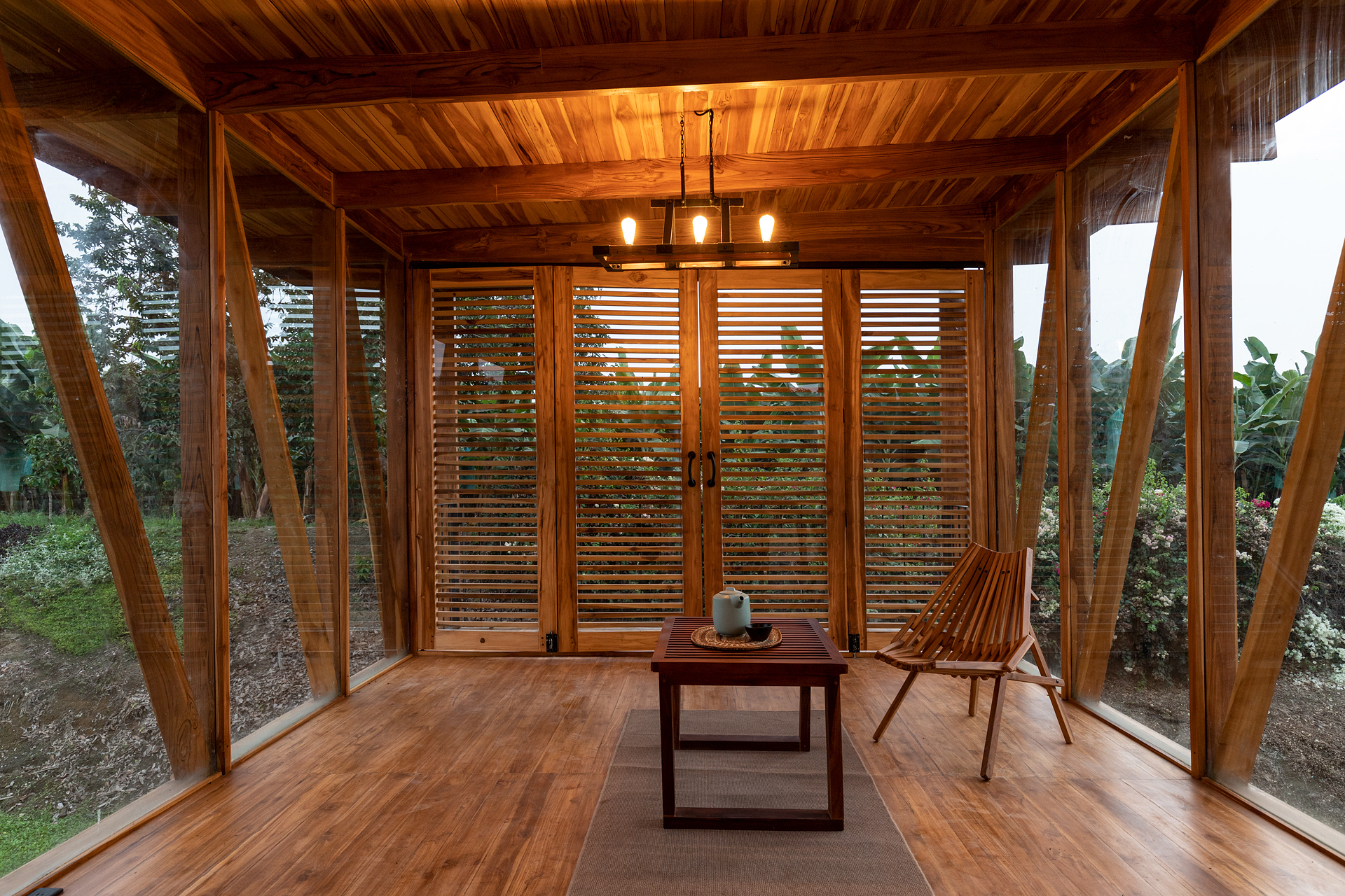融合自然的茶室丨厄瓜多尔洛斯里奥斯-27