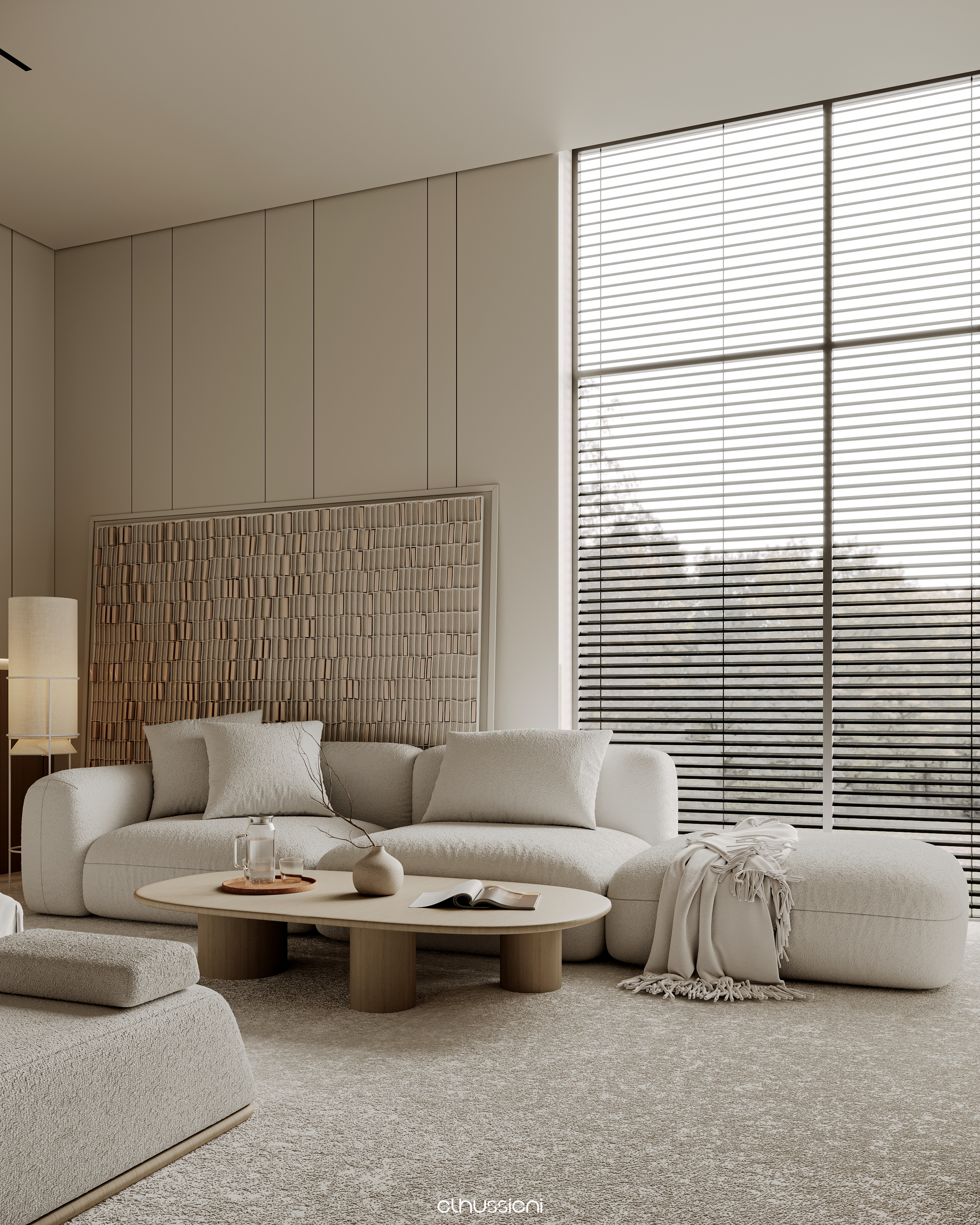 卧室设计丨Mohamed.elhussien.designs-6