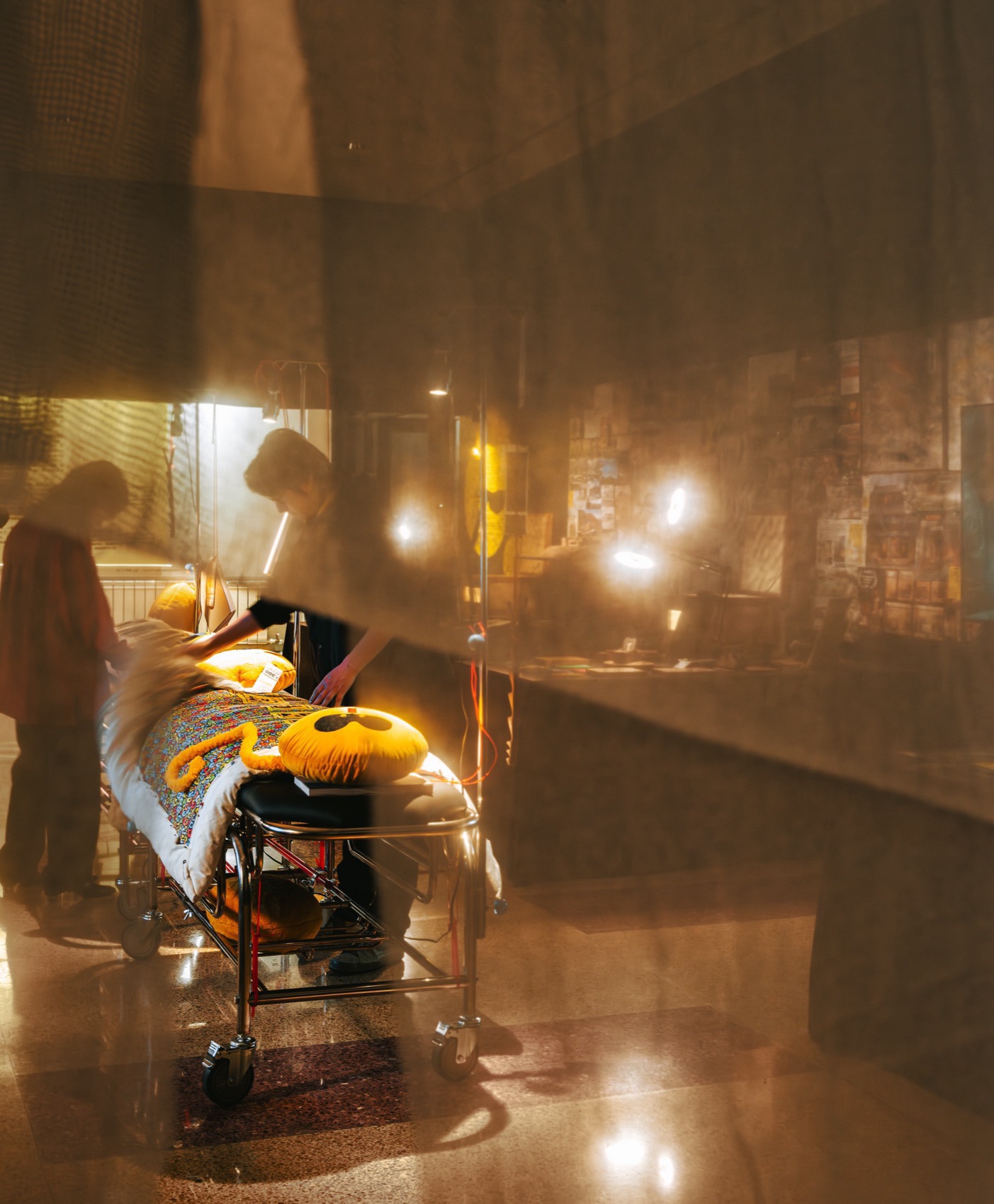 “半场”第一场展览《故事会与枕头》丨中国北京丨神奇建筑研究室,大料建筑-32