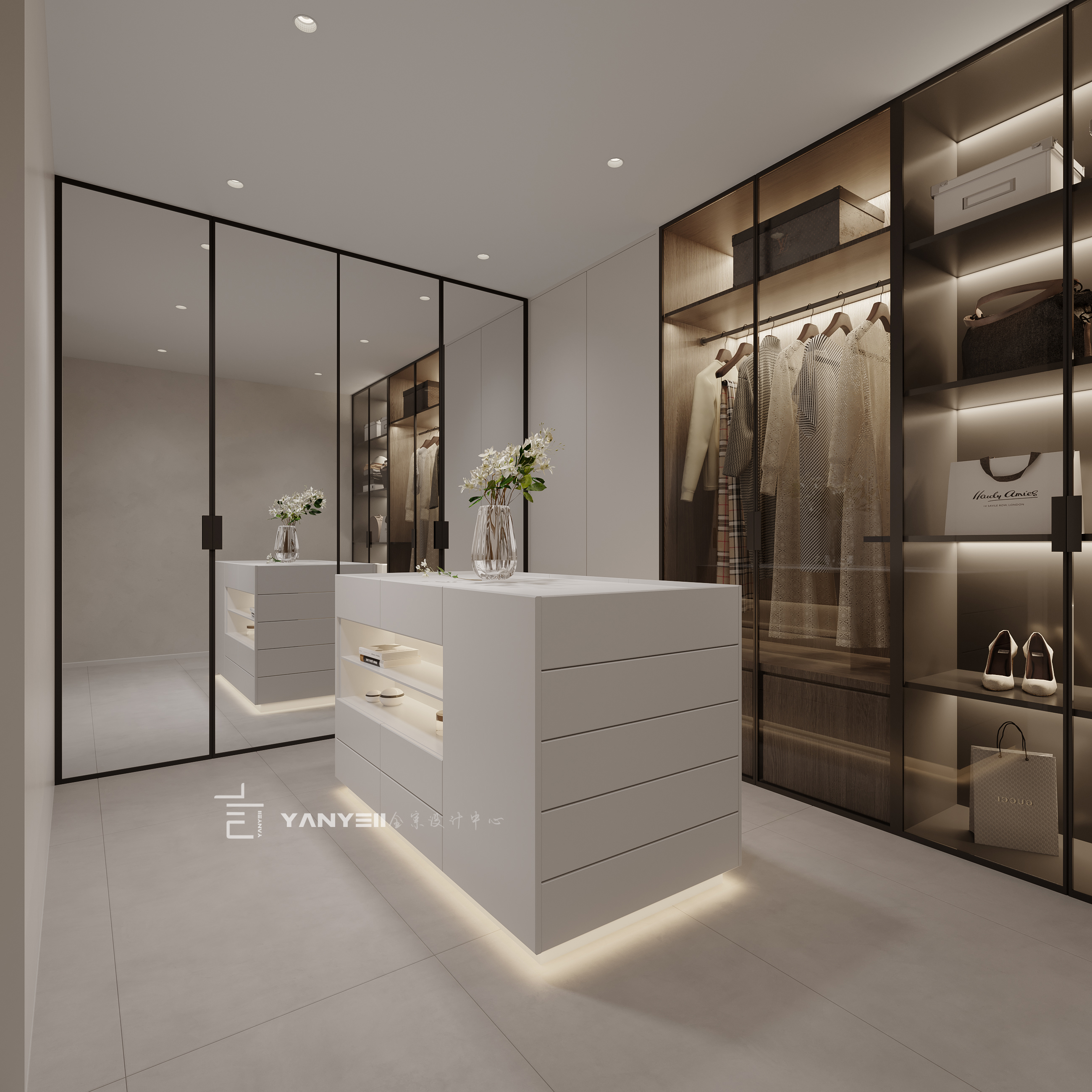 杭州现代极简黑白灰案例丨中国杭州-22