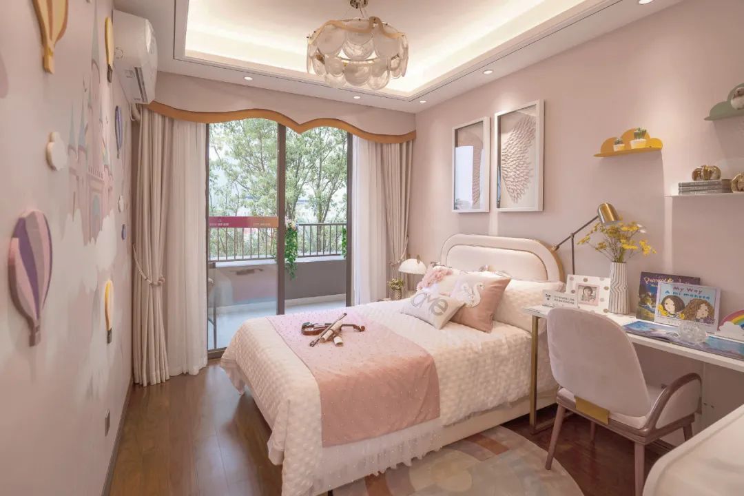 爱马仕轻奢++ 自然小清新，漓东新城样板房设计演绎优雅与清新-24