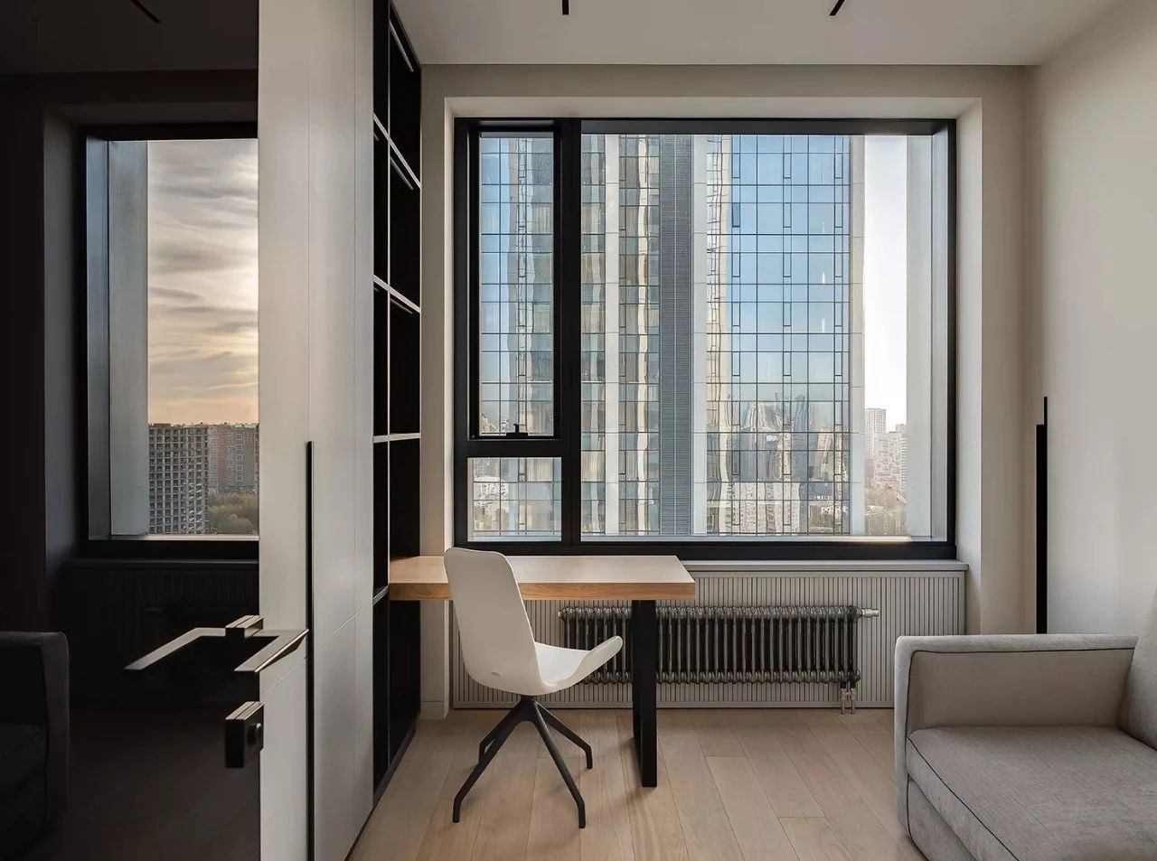 新婚夫妇的 105㎡简约空间设计丨Elena Lyakina-20