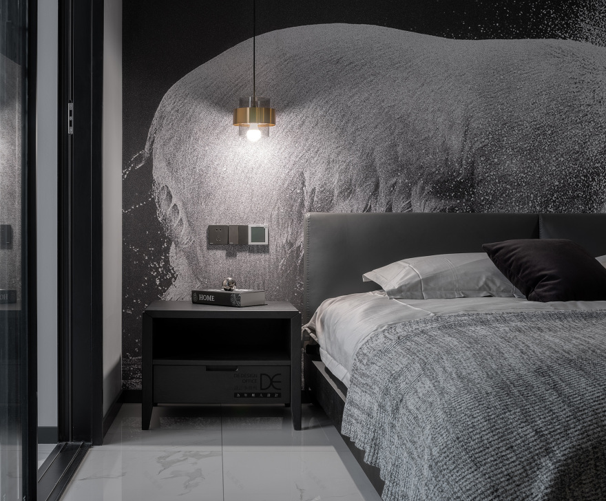 163㎡跃层现代风,三口之家理想生活丨DE 设计师事务所-49