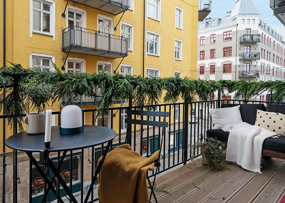 美丽的斯堪的纳维亚公寓-3