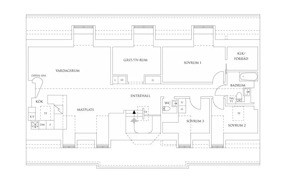 欢乐亲子空间 | 充满趣味的屋顶公寓设计-36