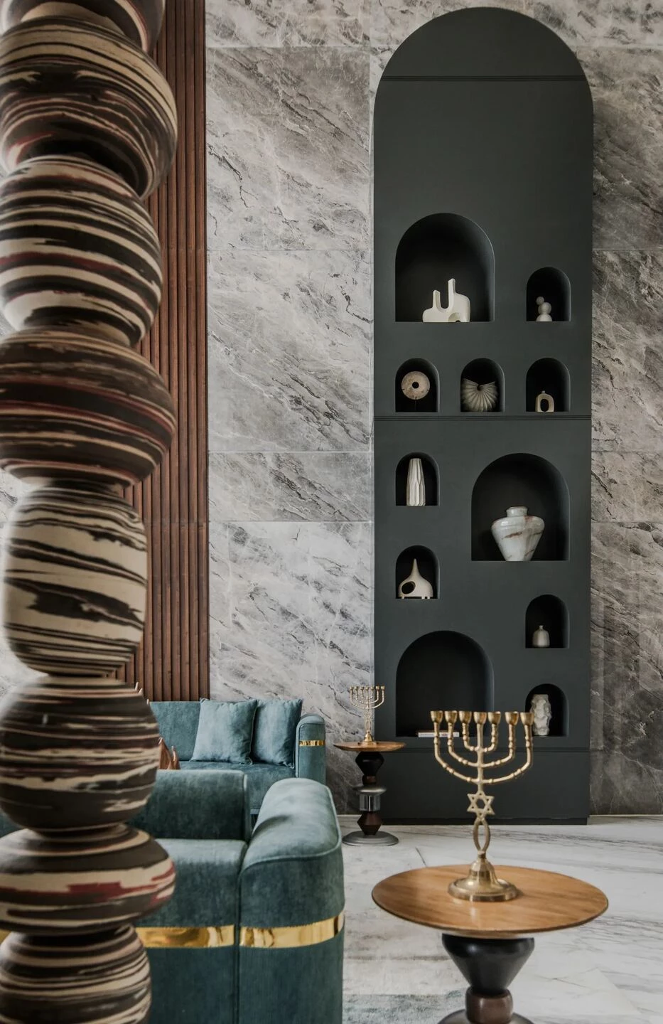 天青 或 蔚蓝丨印度金奈丨Chestnut Storeys-50