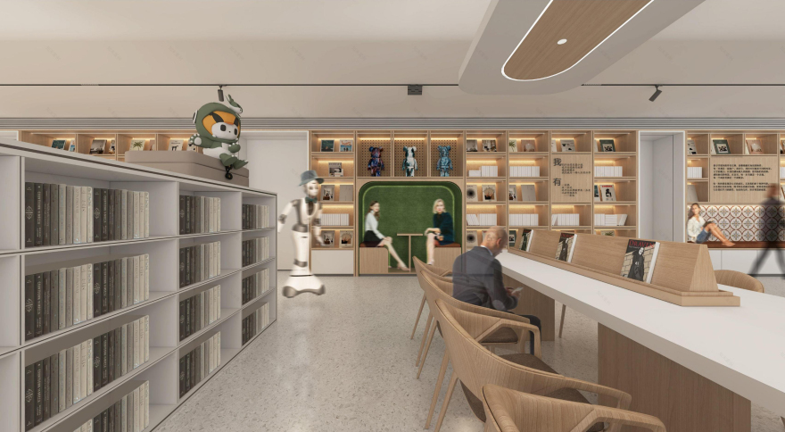 粤港澳大湾区知识产权主题智慧图书馆丨中国广州丨墨舍设计 MOSS-47