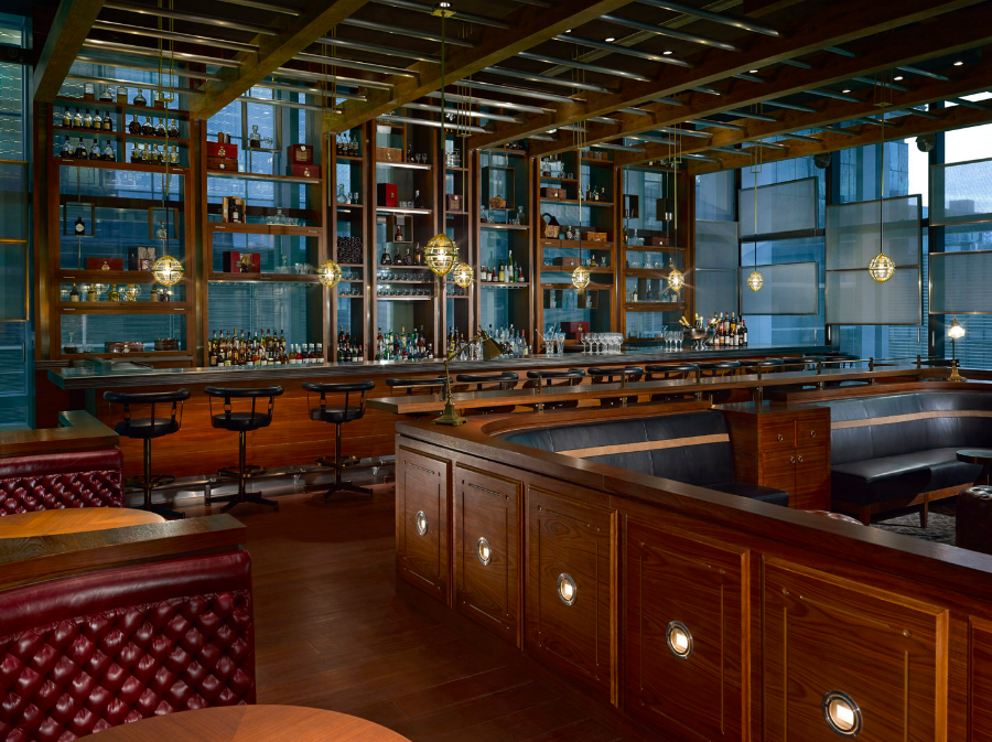 傅厚民AFSO 上海静安香格里拉大酒店3F中餐厅夏宫CAD施工图+相片-9