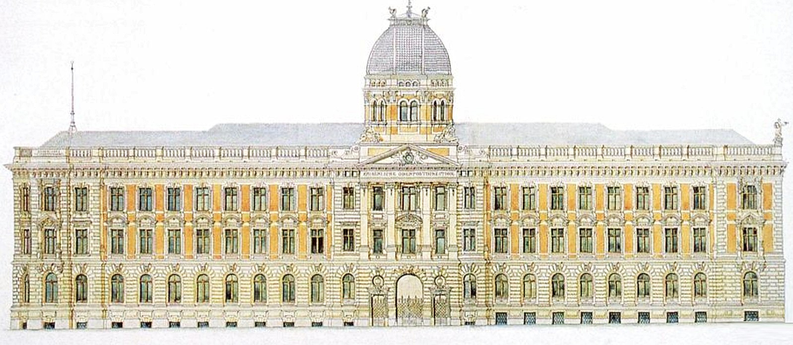 弗罗茨瓦夫主邮局大楼丨波兰弗罗茨瓦夫丨朱利叶斯·亨尼克,赫尔曼·冯·德·胡德等-27