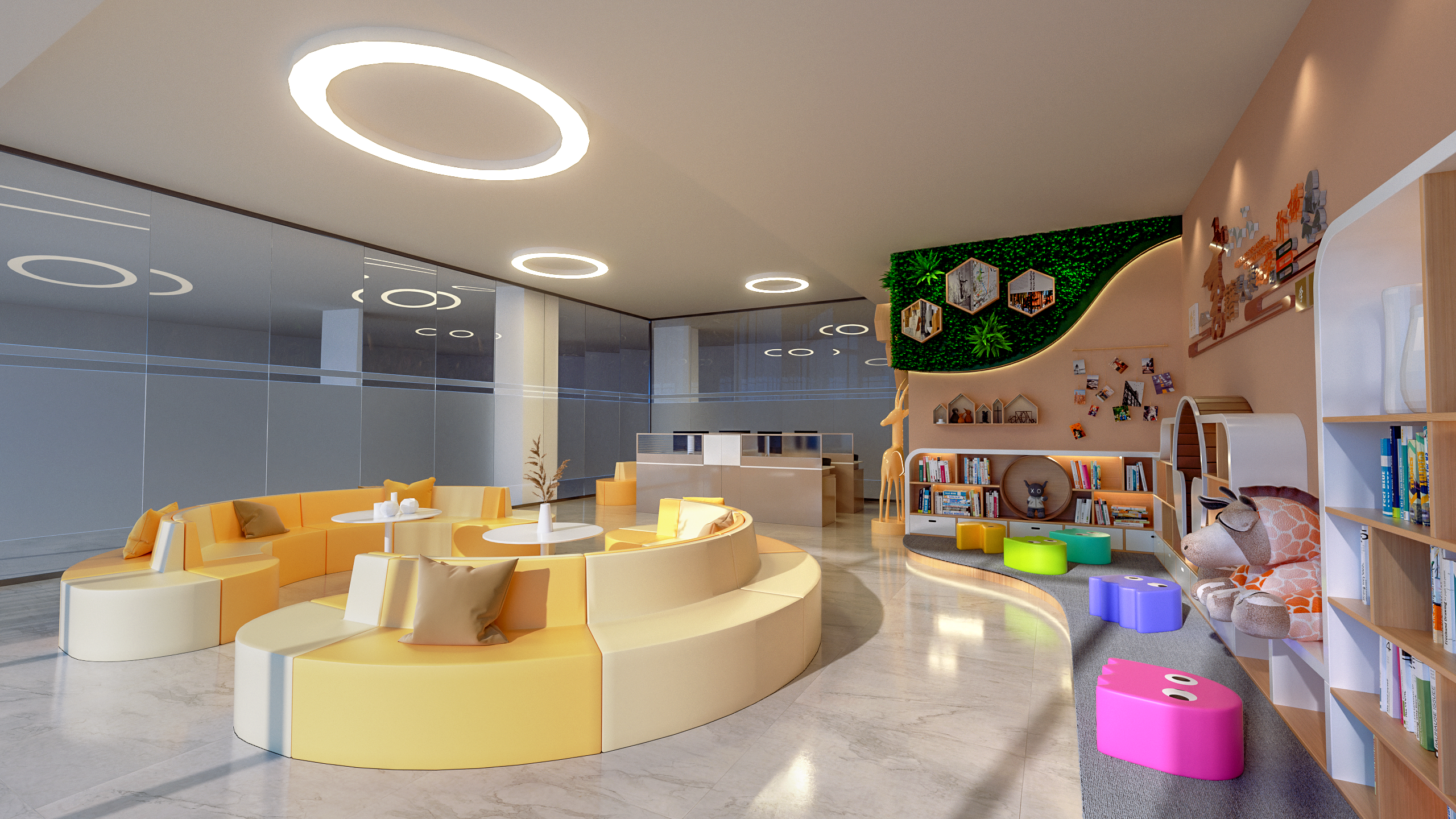 三明市客家文化艺术中心-阅读室-1