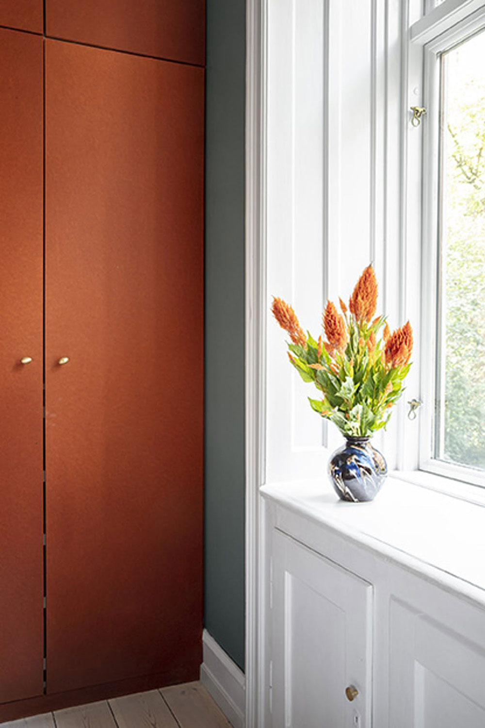 大胆用色，经典公寓焕新颜-15