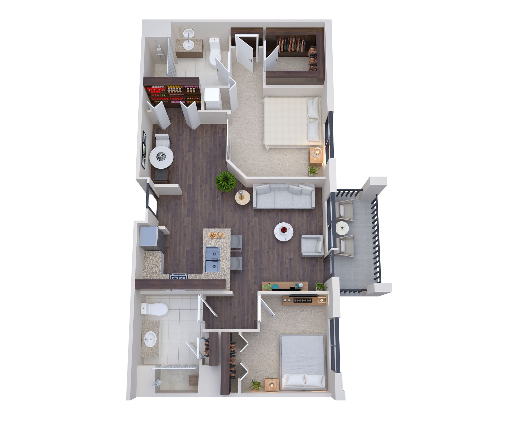 3D Floor Plan Rendering Spokane, Washington | The 2D3D Floor Plan Company-25
