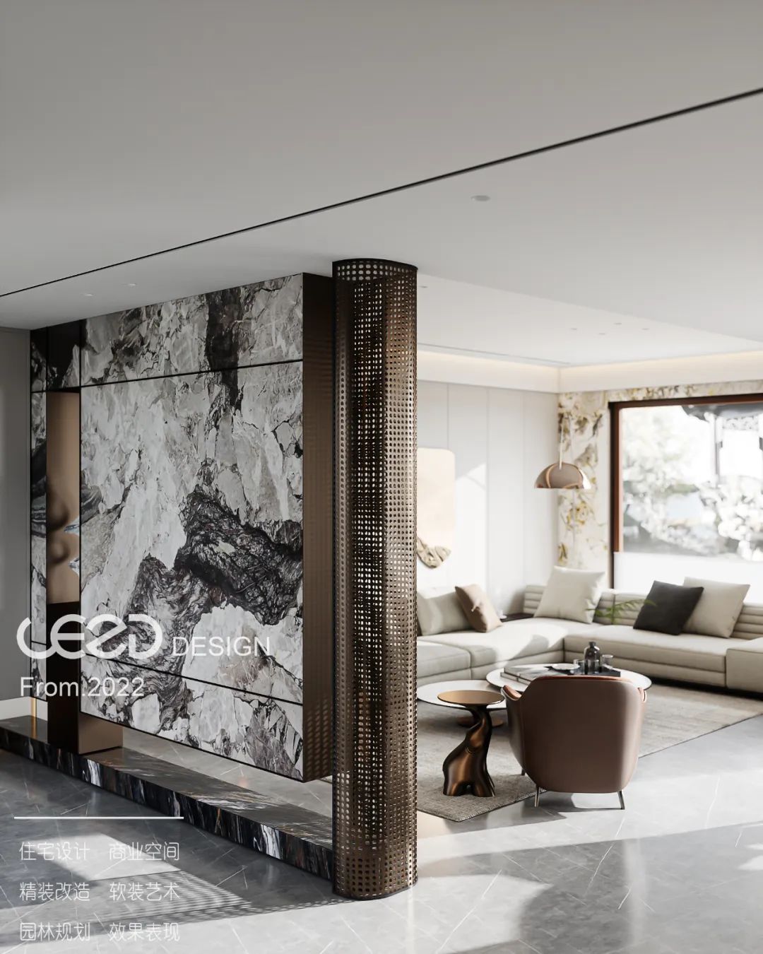 清澈纯粹的设计呈现美好极致生活丨中国宁波丨宁波市乐赞室内装饰设计有限公司-65