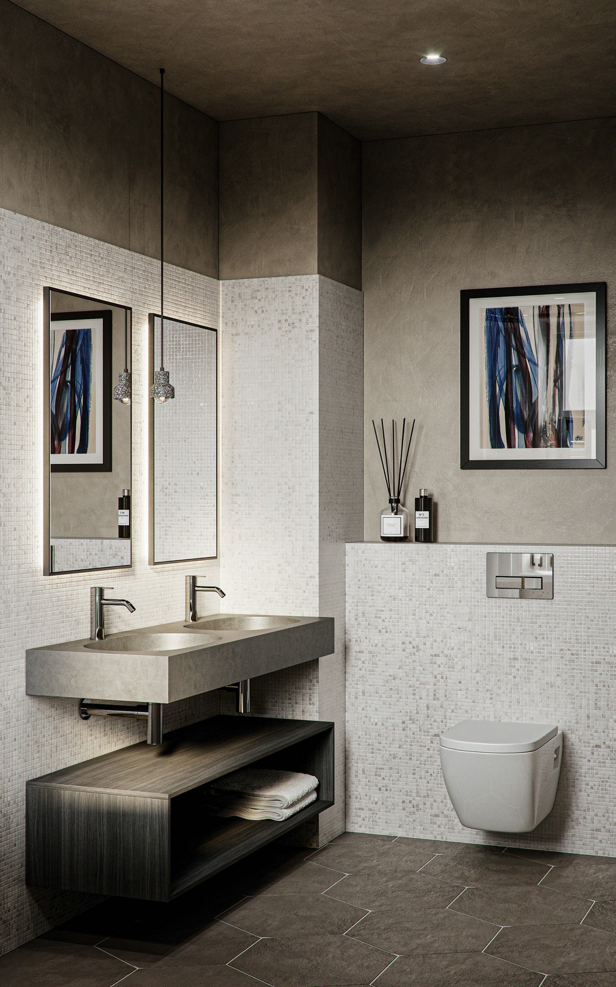 侘寂风复古平层-11