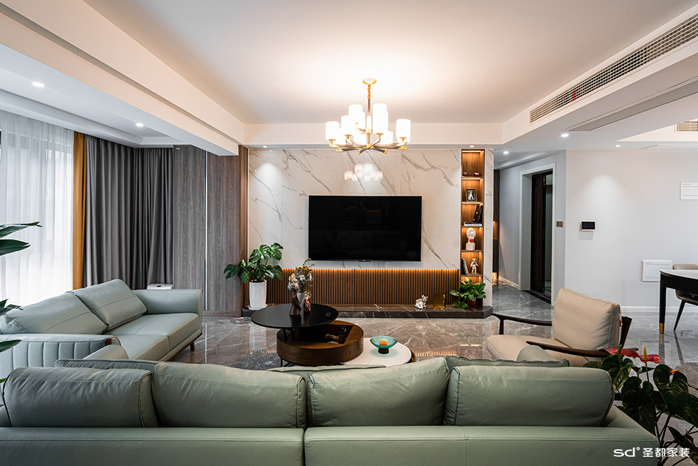 现代温婉大气之家 · 合肥御璟江山 143㎡洋房设计丨中国合肥丨圣都家居装饰有限公司-8