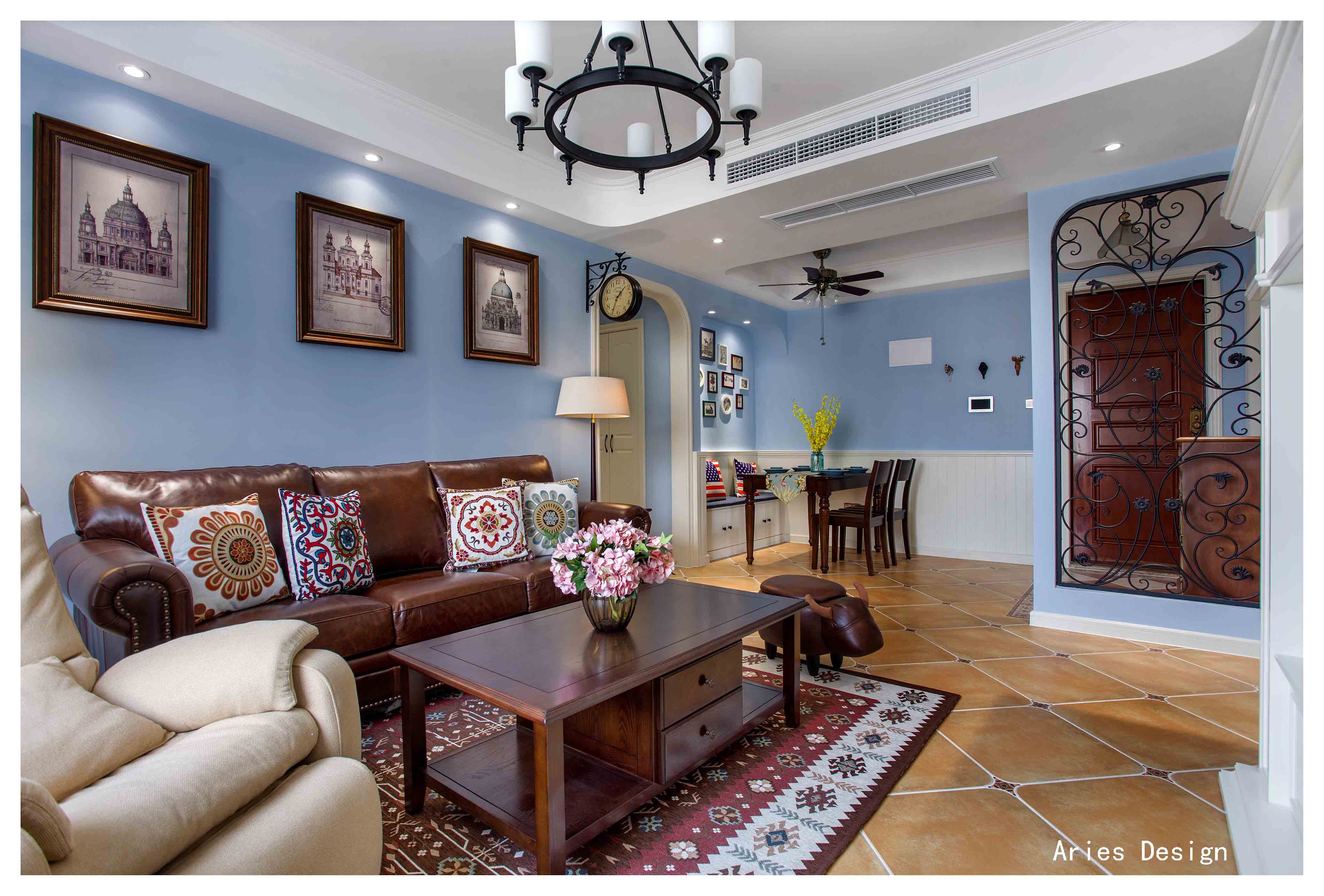 中海寰宇天下【宁波】·杨多来打造 110 平小美式温馨家居-41