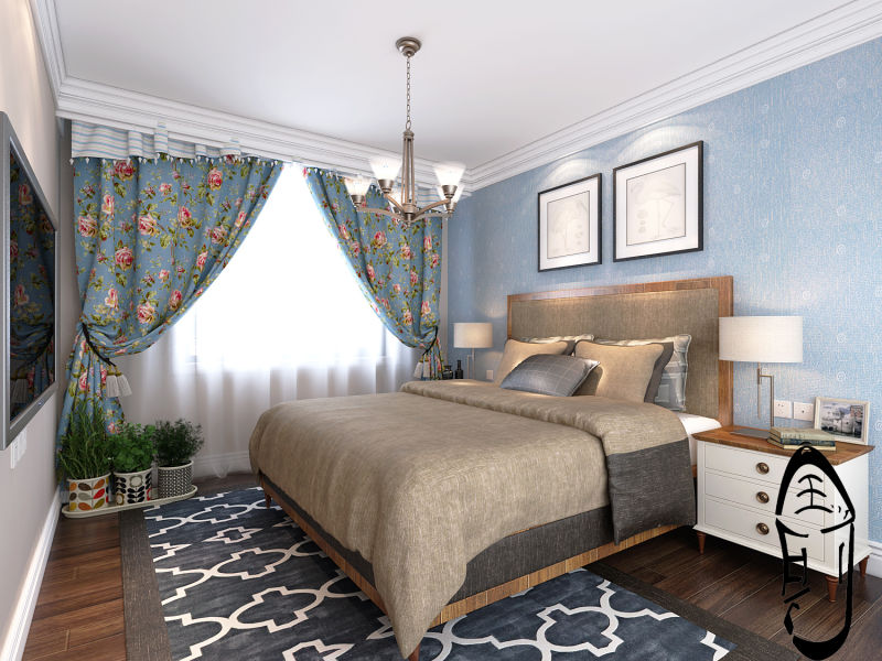 简约美式婚房-4