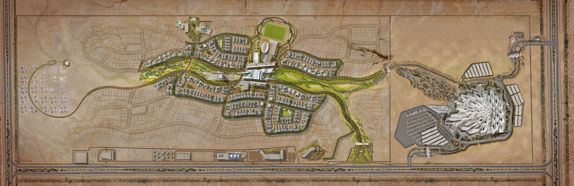 沙特阿拉伯 KAPSARC 社区住宅楼丨HOK-34