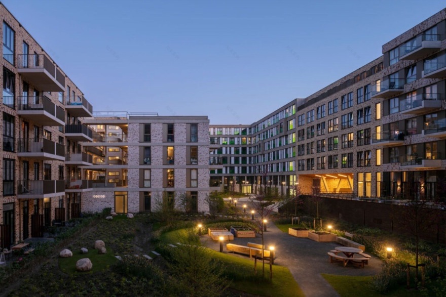 绿意盎然的城市校园 · 阿姆斯特丹 Lieven 公寓丨荷兰阿姆斯特丹丨Bureau B+B-16