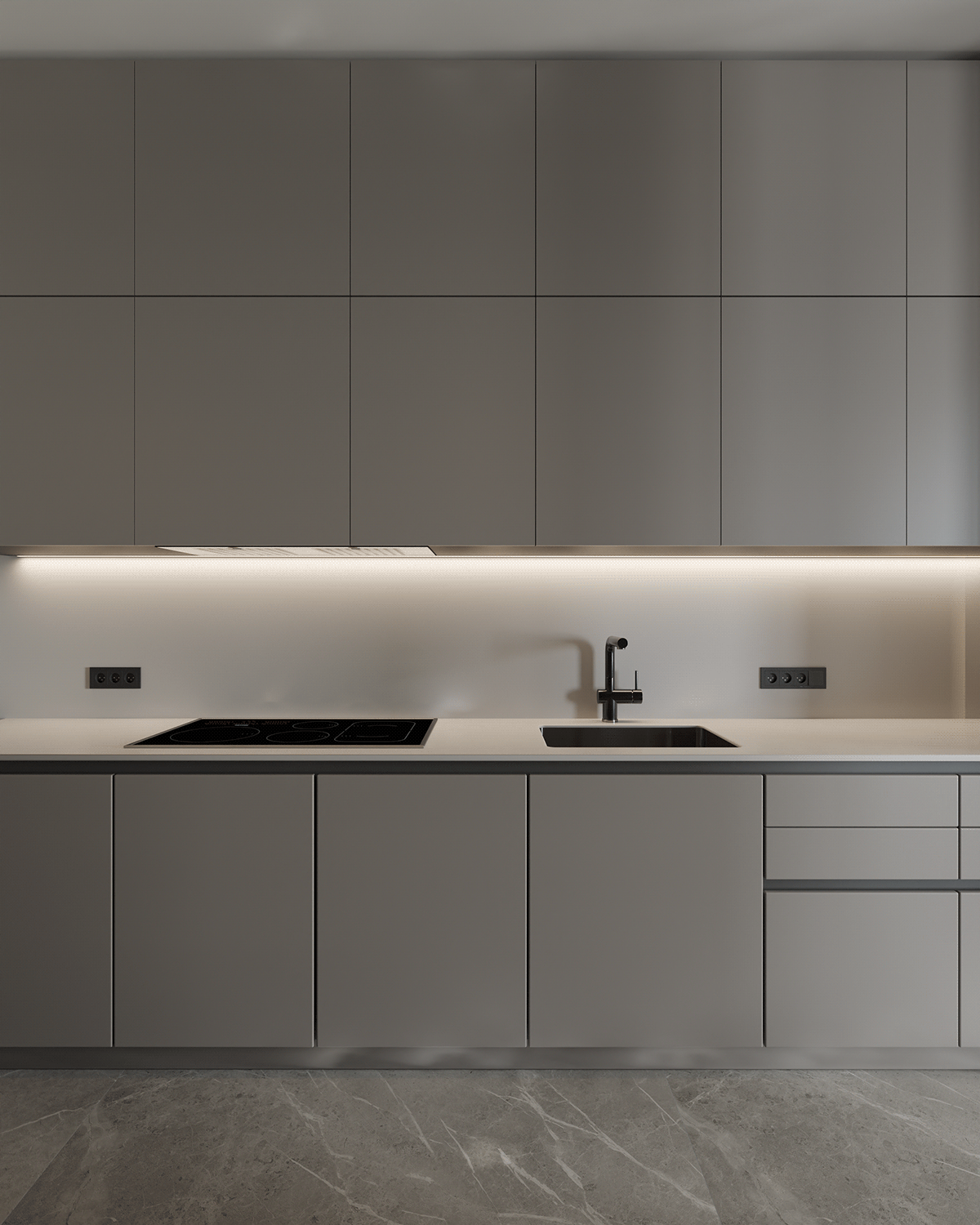 灰白空间中的木质秩序丨乌克兰丨Diana Stoieva 设计团队-16