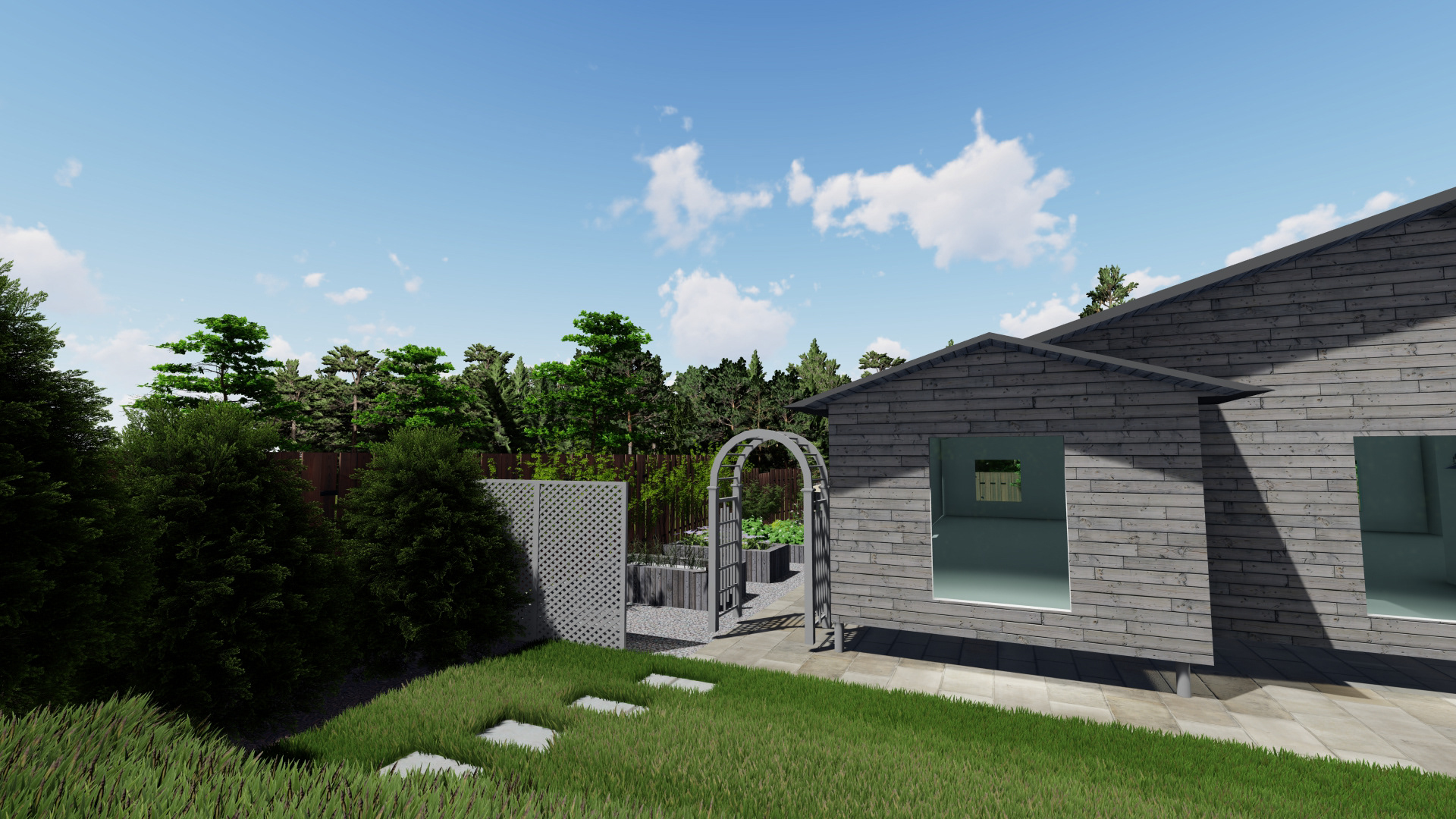 “Дом в Лесу”地块美化项目丨俄罗斯丨Светлана Кормилец(景观建筑师)-20