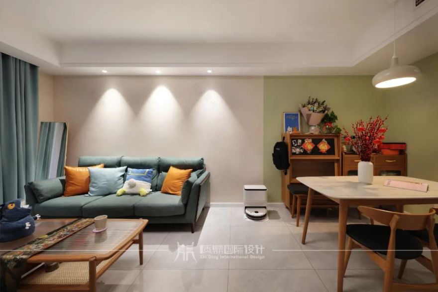 75㎡简约小清新老房逆天改造丨中国上海丨质鼎国际设计-34