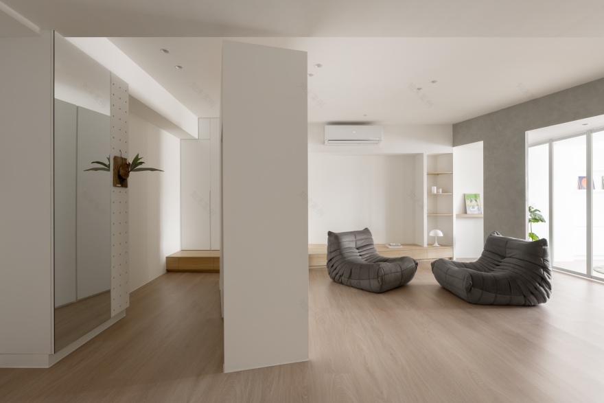 Cloister Studio(台湾极简主义住宅)丨中国台北丨Shan Shan Chuan Design的Wang Yi Yun-22