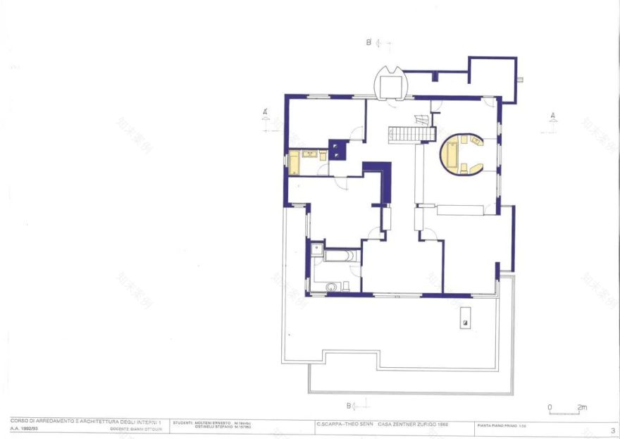 曾特纳之家丨瑞士苏黎世丨卡洛·斯卡帕-24