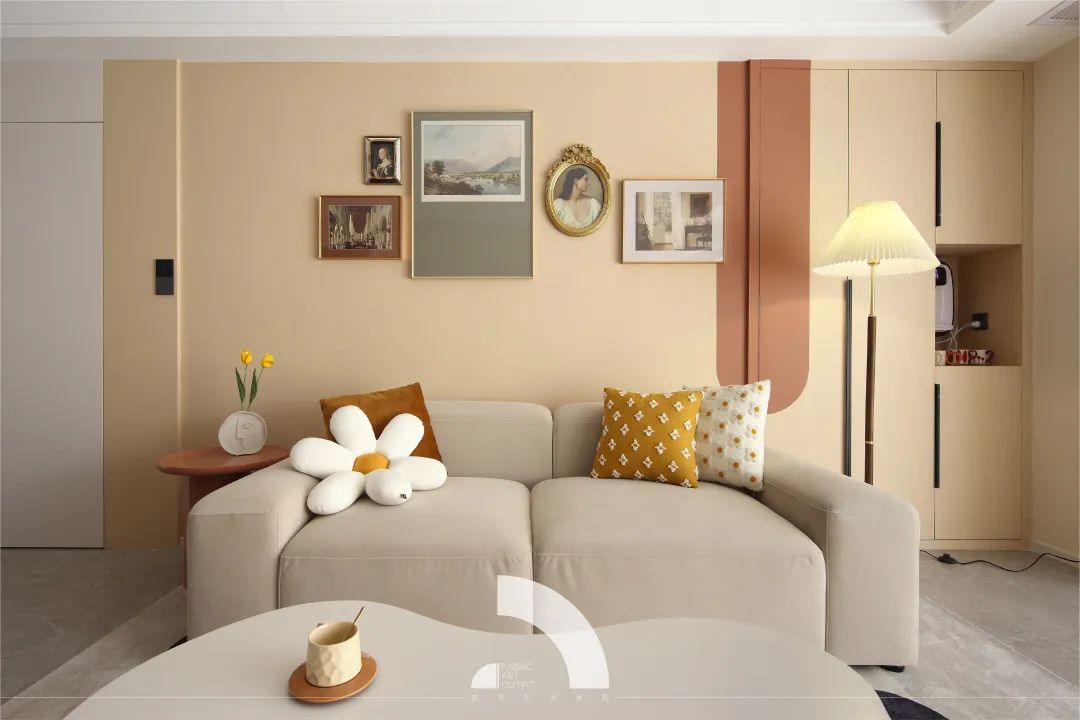 梵帛艺术「焦糖可可」糖果色中古风家居设计-23