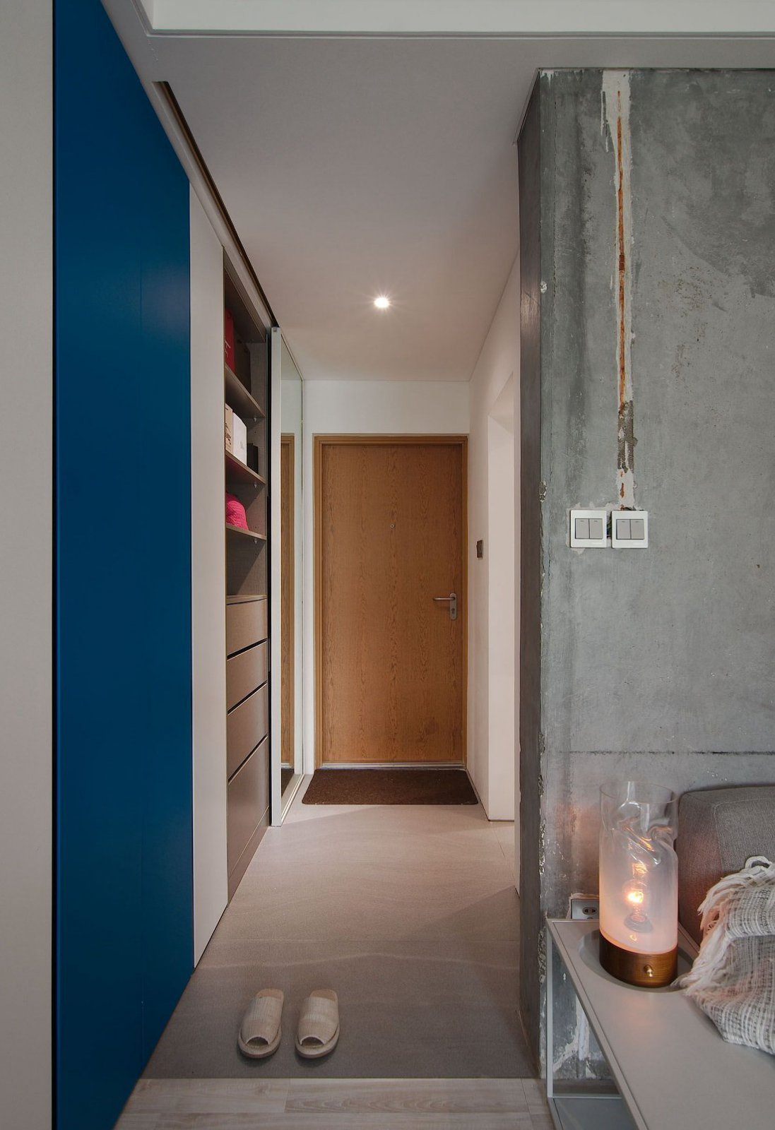 山东40㎡工业风袖珍住宅  隐巷设计-4