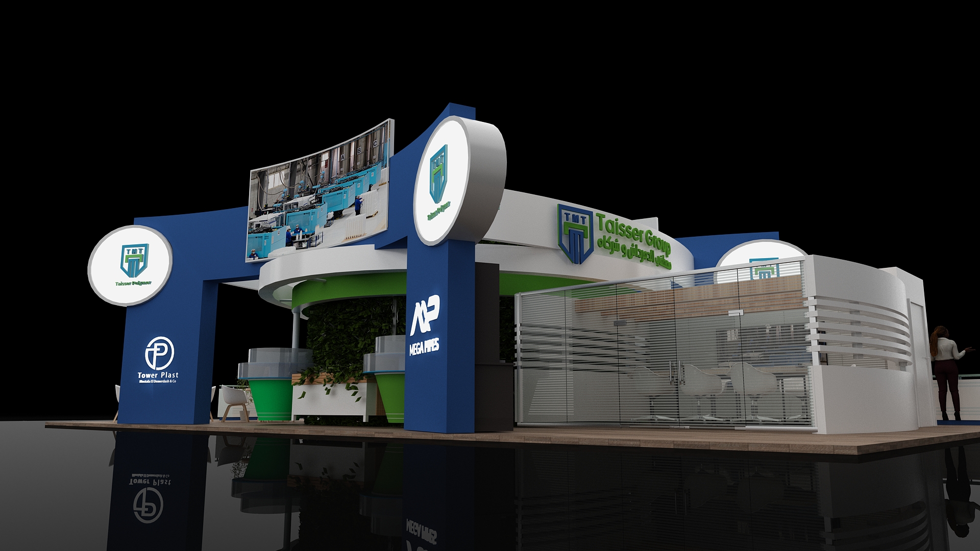Taisser Group Booth Design-3