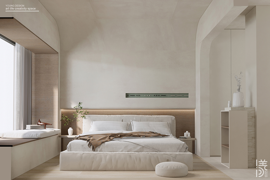 深铁懿府奶油侘寂风家居设计丨中国深圳丨深圳漾空间设计有限公司-37