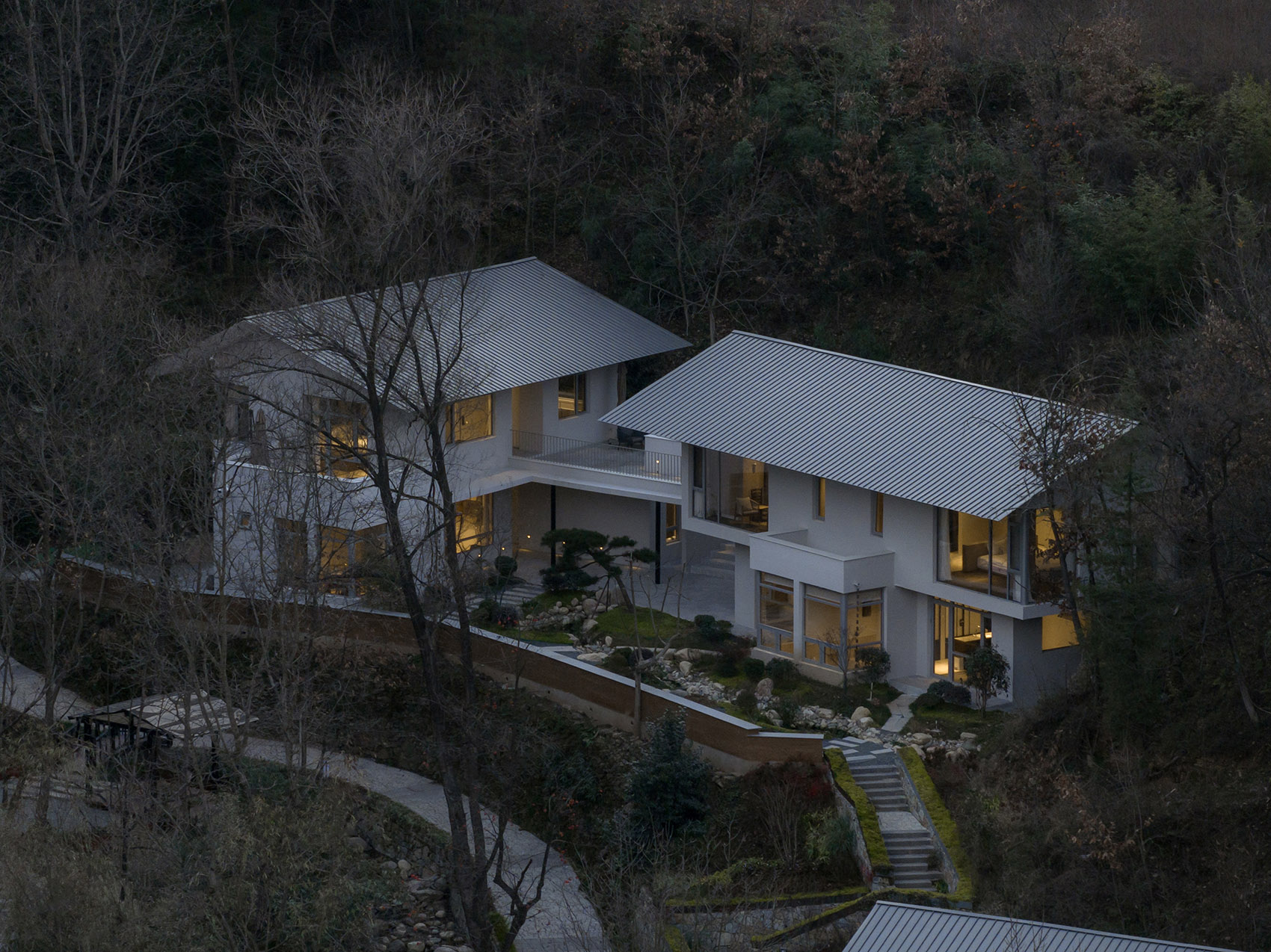 商洛七星村北斗山居民宿群落丨中国商洛丨垣建筑设计工作室（西安建筑科技大学建筑学院）-134