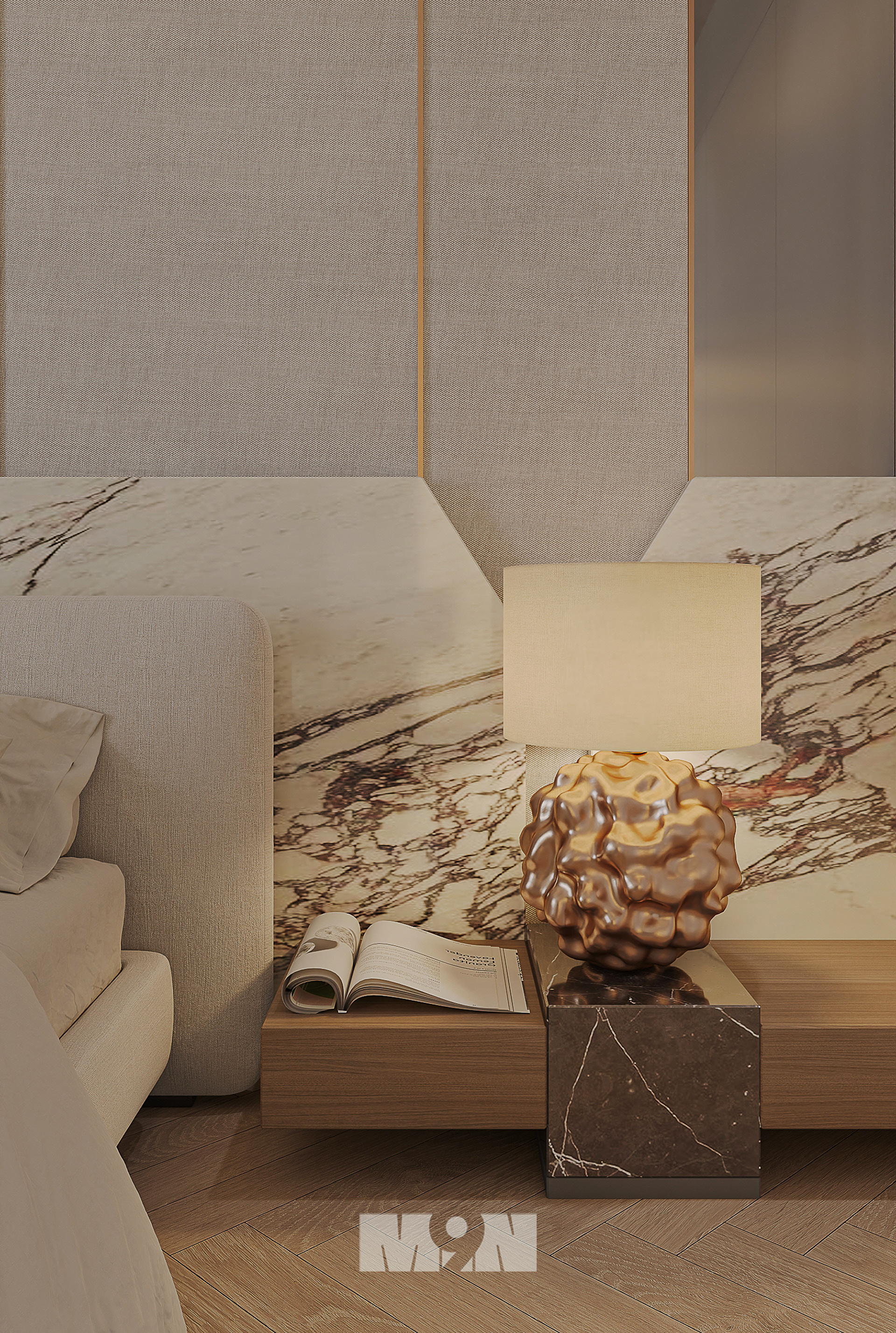 3dsMax· 贵宾主卧场景-15