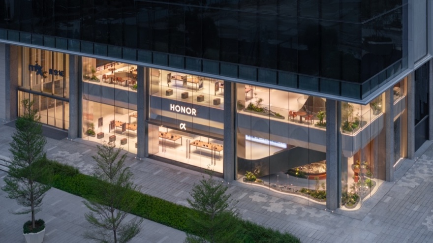 荣耀深圳湾全球旗舰店丨中国深圳丨万社设计-5