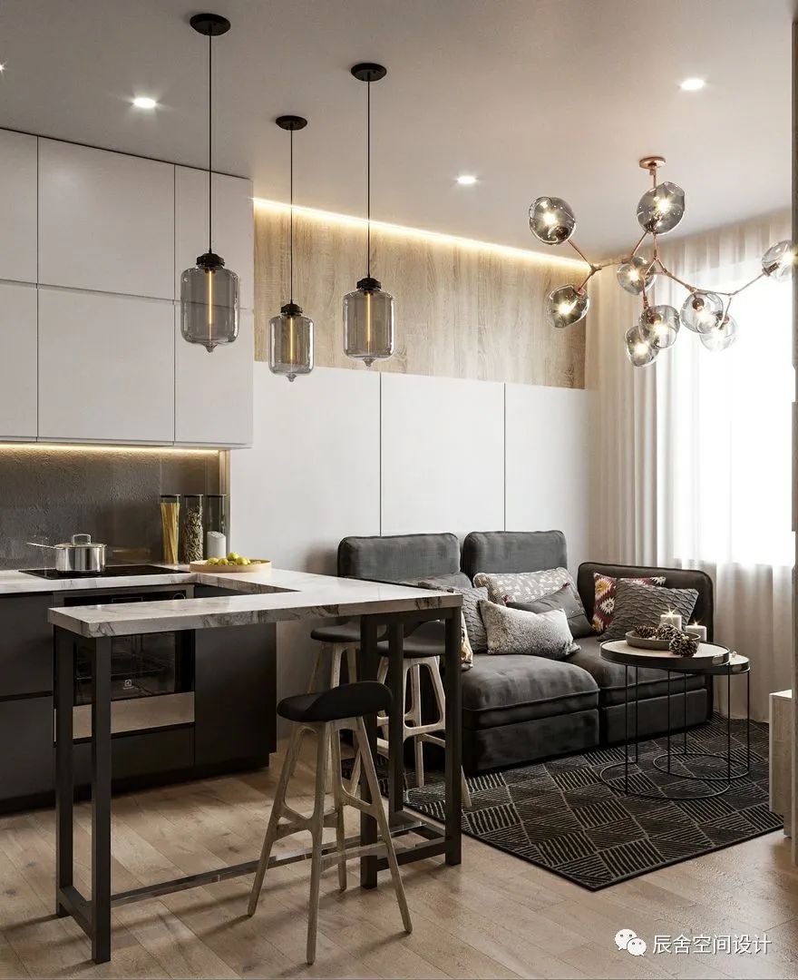 辰舍设计 | 北欧轻奢,艺术生活-41