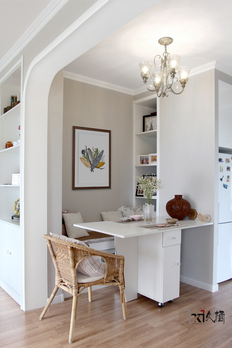 北京阎村乐活城 80 平现代美式家居,自由不羁的清新文艺风-12