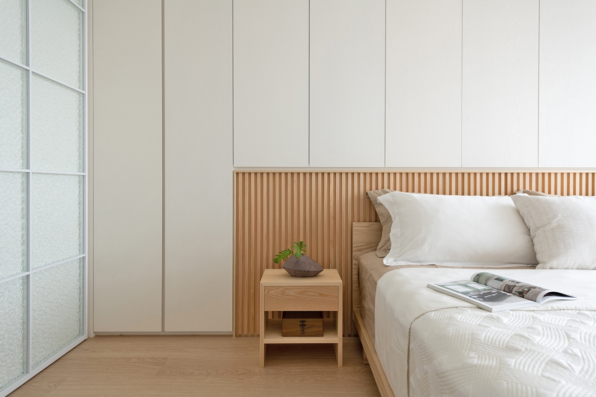 四口之家的日式无印原木风格小宅-14